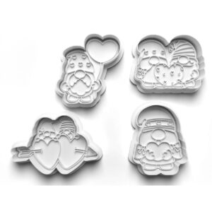 Gnome Love Cookie Cutter Set (4-delig)