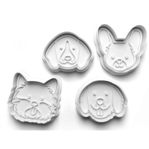 Dog Cookie Cutter Set (4-delig)