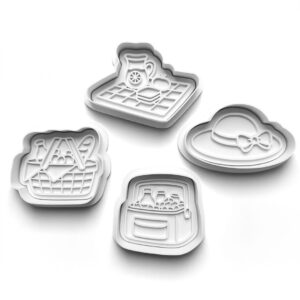 Picknick Cookie Cutter Set – (4 stuks)