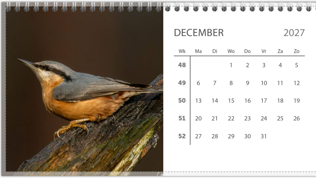 Bureau jaarkalender 2027 - Afbeelding 13